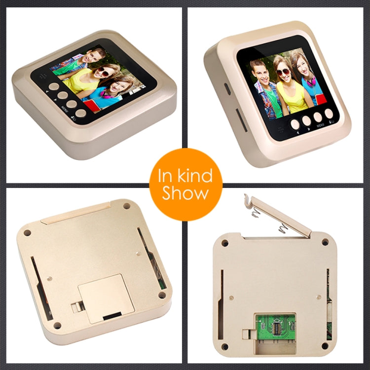 W5 2.4 inch Screen 2.0MP Security Camera No Disturb Peephole Viewer Doorbell, Support TF Card / Night Vision / Video Recording, W5 W5 2.4 inch Screen 2.0MP Security Camera No Disturb Peephole Viewer Doorbell, Support TF Card / Night Vision / Video Recording, W5
